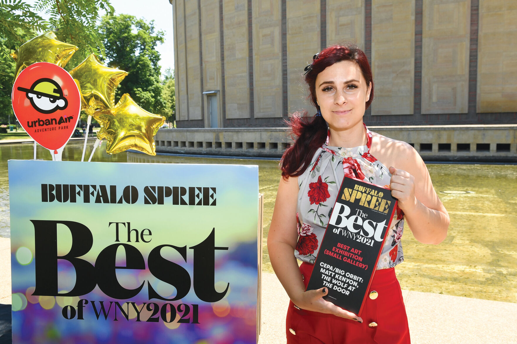 Veronique Coté of CEPA, Best Art Exhibition (Small Gallery)